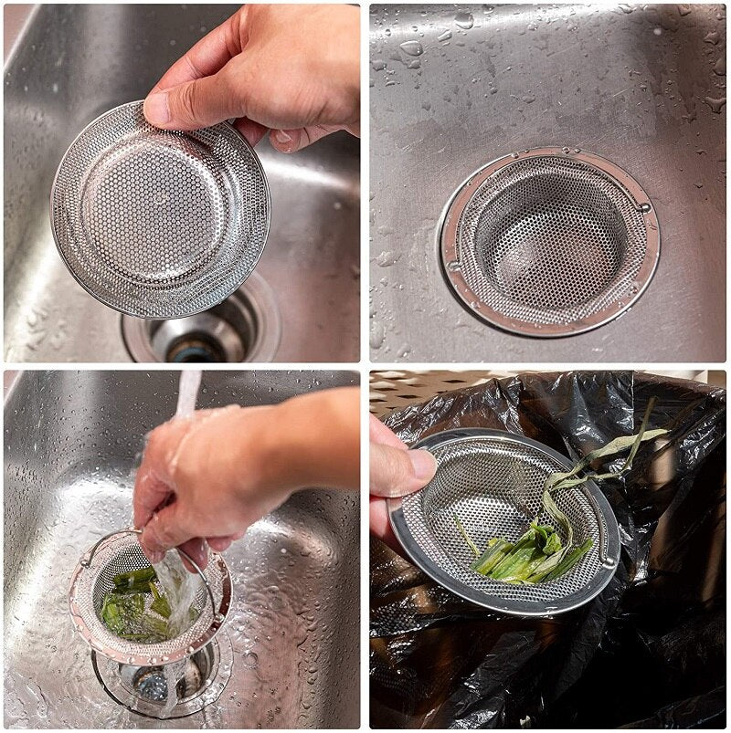 Lisslune | Stainless Steel Sink Drain Catch All Strainer