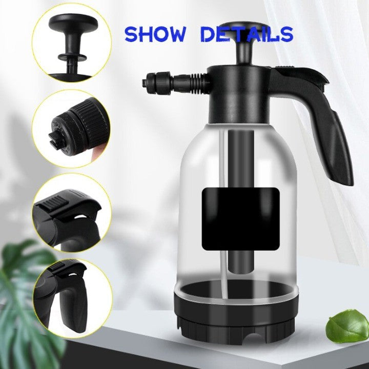 Lisslune | Portable Hand Pump Bubble Blast Water Foam Sprayer