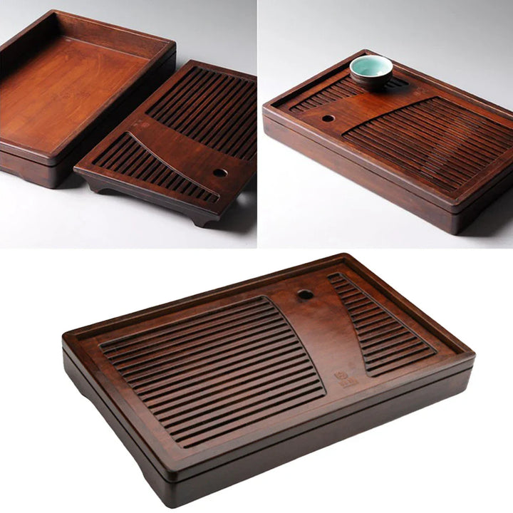 Lisslune | Bamboo Solid Wood Tea Ceremony Tray