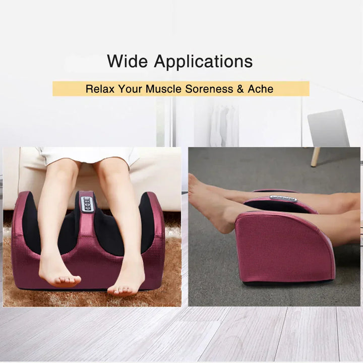 Lisslune | Shiatsu Heat Foot Massager with Electric Deep Relaxation