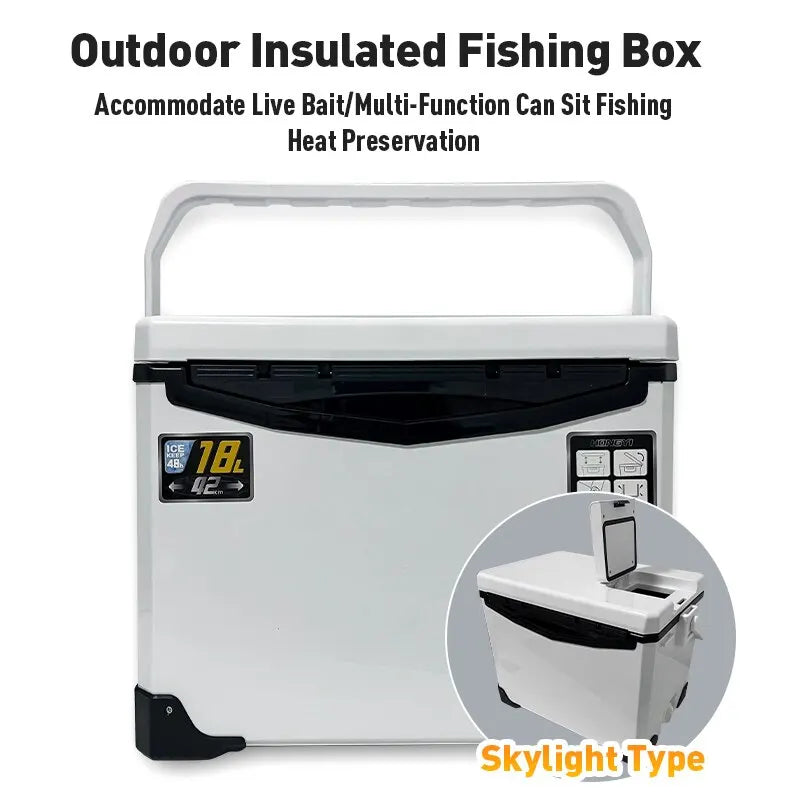 Lisslune | Fishing Cooler Box with Air Vents & Long-Lasting Cold Storage – Auren