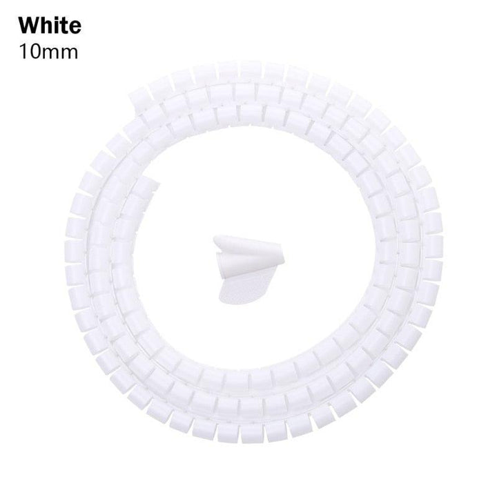 Lisslune | Cable Management Spiral Organizer for a tidy workplace