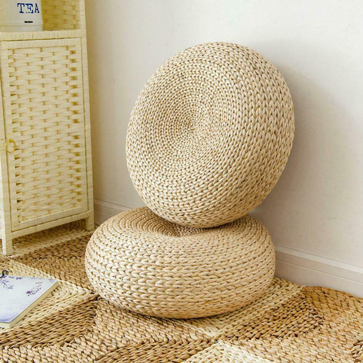 Lisslune | Tranquil Cattail Eco-friendly Meditation Cushion for ultimate comfort