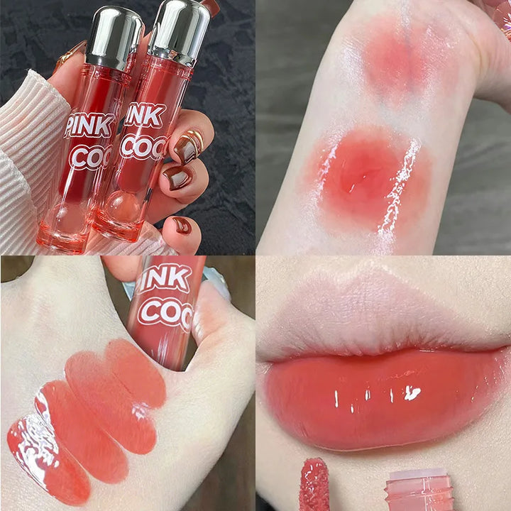 Rynx | Mirror Water Lip Gloss Lip Glass Moisture Liquid Lipstick Clear Shade Makeup Korean Lip Balm Women Cosmetics