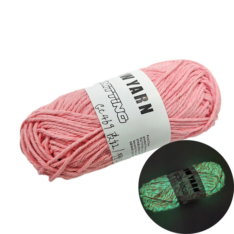 Lisslune | Sparkle Glow Luminous Knitting Yarn
