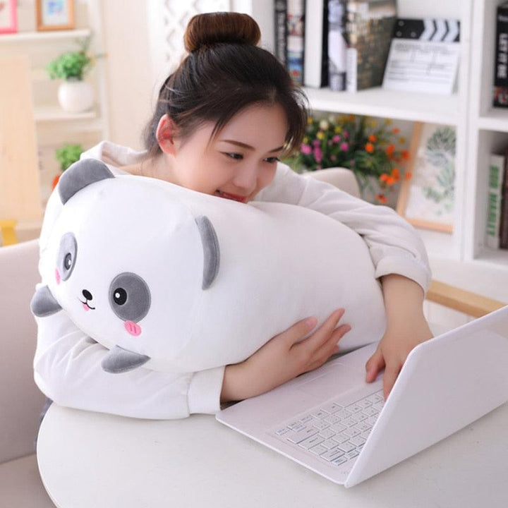 Lisslune | Cuddly Cartoon Animal Companion Pillow - Plush Cuddly Friends
