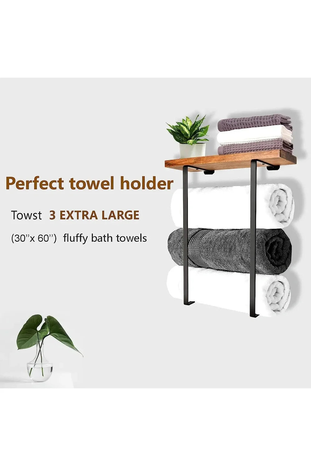 Lisslune | Loft-Towel-Rack