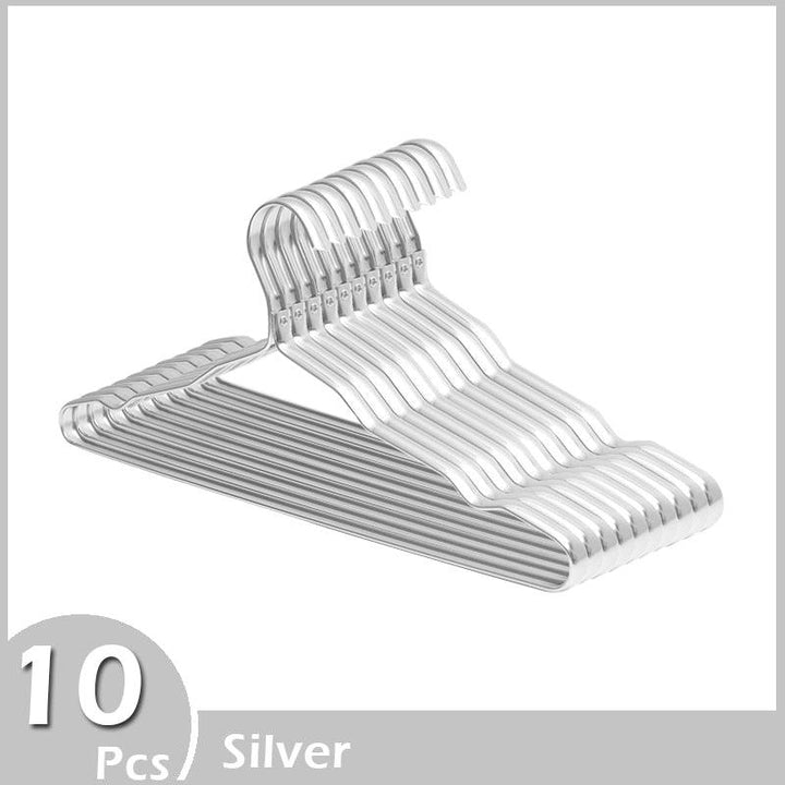 Lisslune | Luxury Aluminum Alloy Hangers - Set of 10