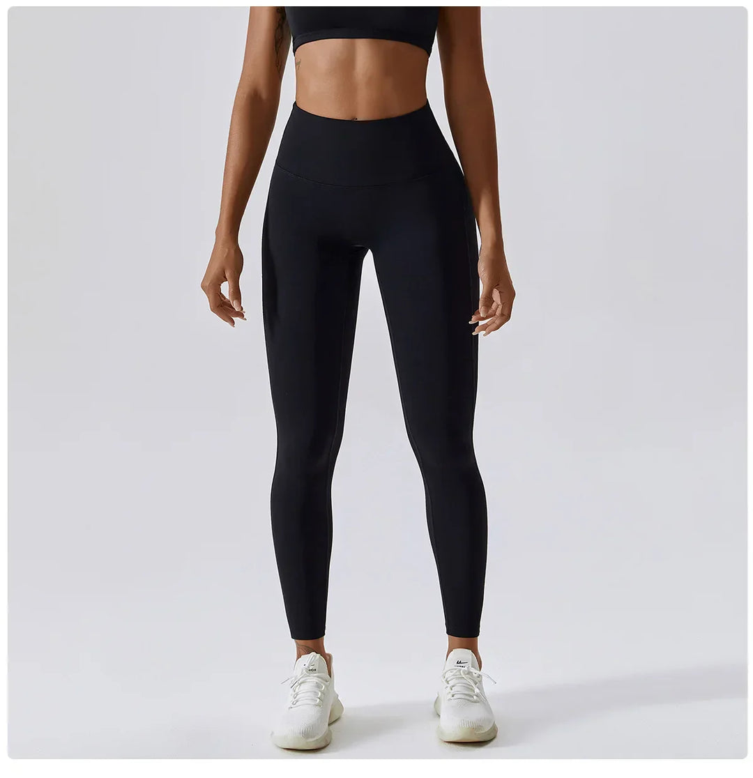 Lisslune | Breathable Push-Up Yoga Leggings with Peach Lift