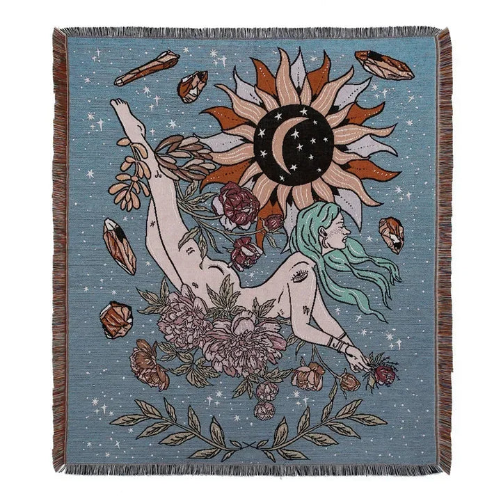 Lisslune | Bee & Eyes Garden Blanket