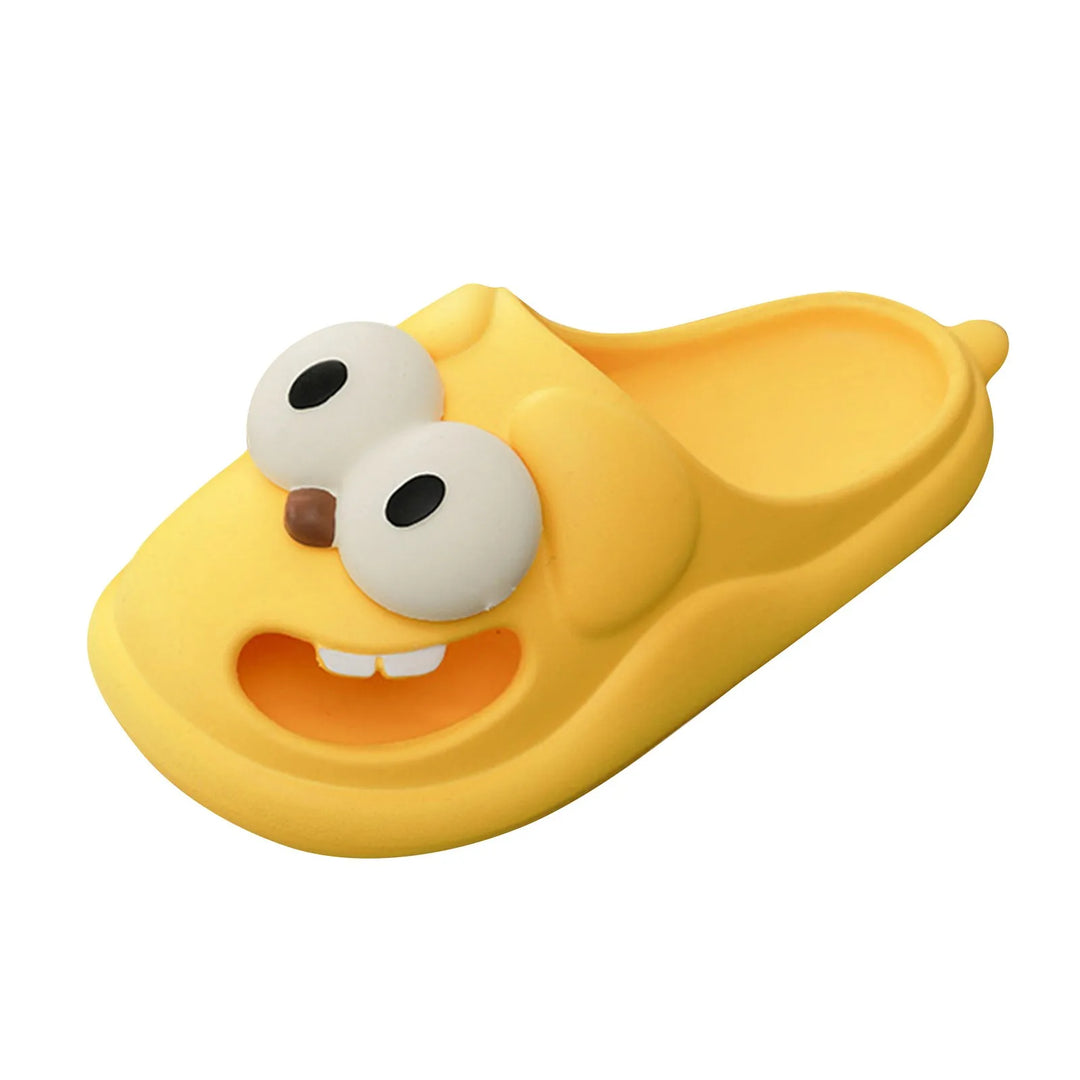 Rynx | Popular Big Eye Dog Slippers Cute Funny Big Eye Dog Fun Cartoon Eva Slippers for Women Non-Slip Slippers for Indoor