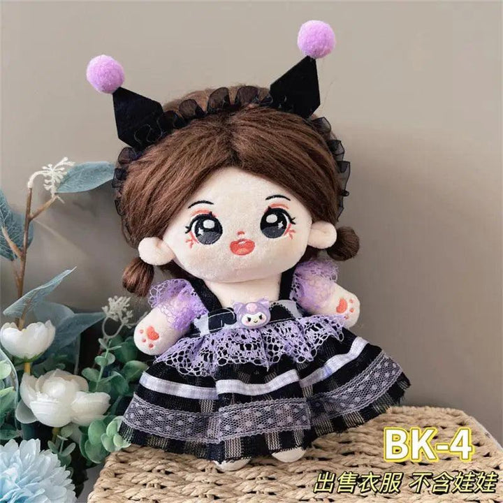 Lisslune | Beautiful Sanrio-inspired Lolita doll outfits for 20 cm dolls - Perfect gift for young fashionistas