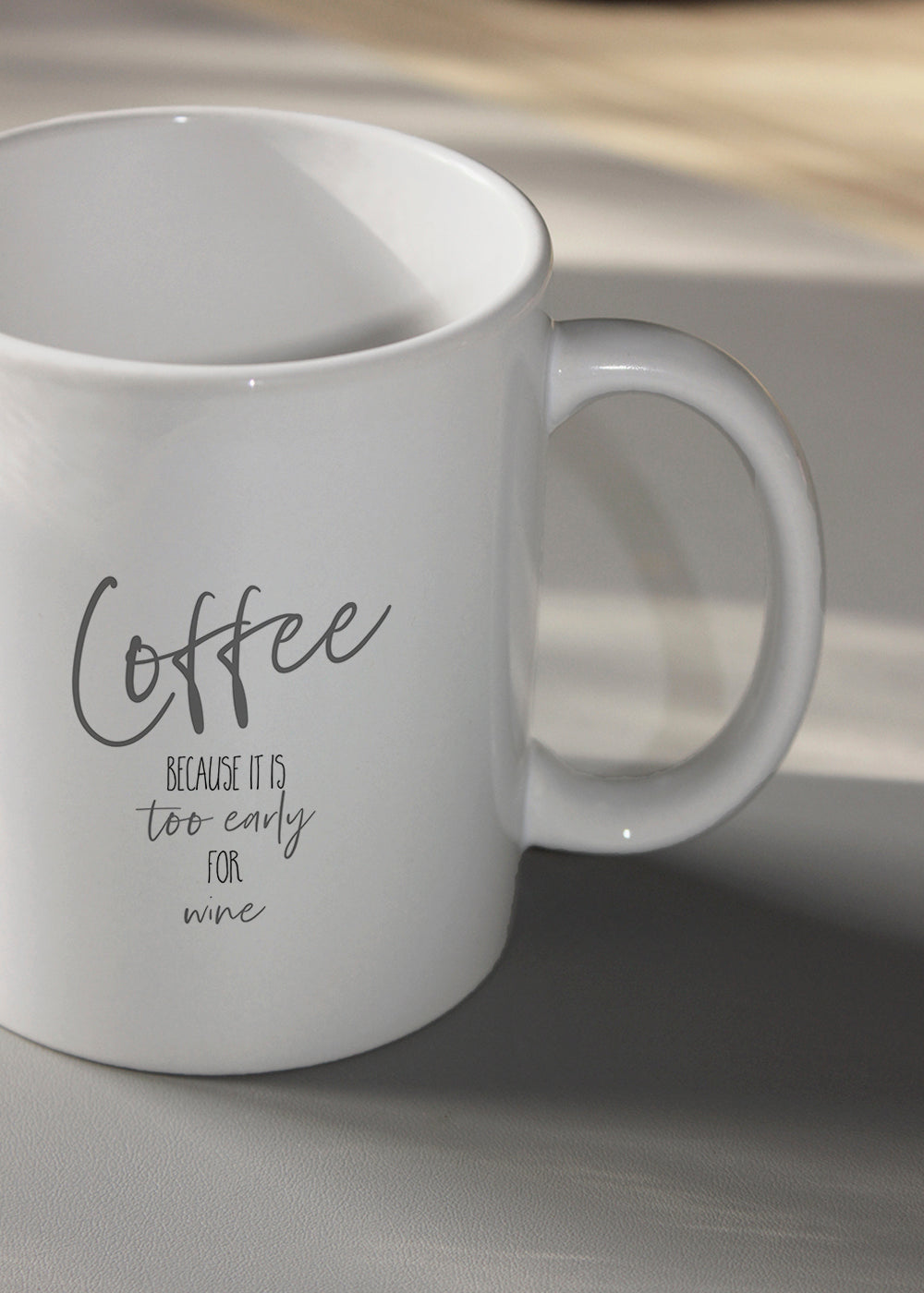 Lisslune | Coffee - too early for wine