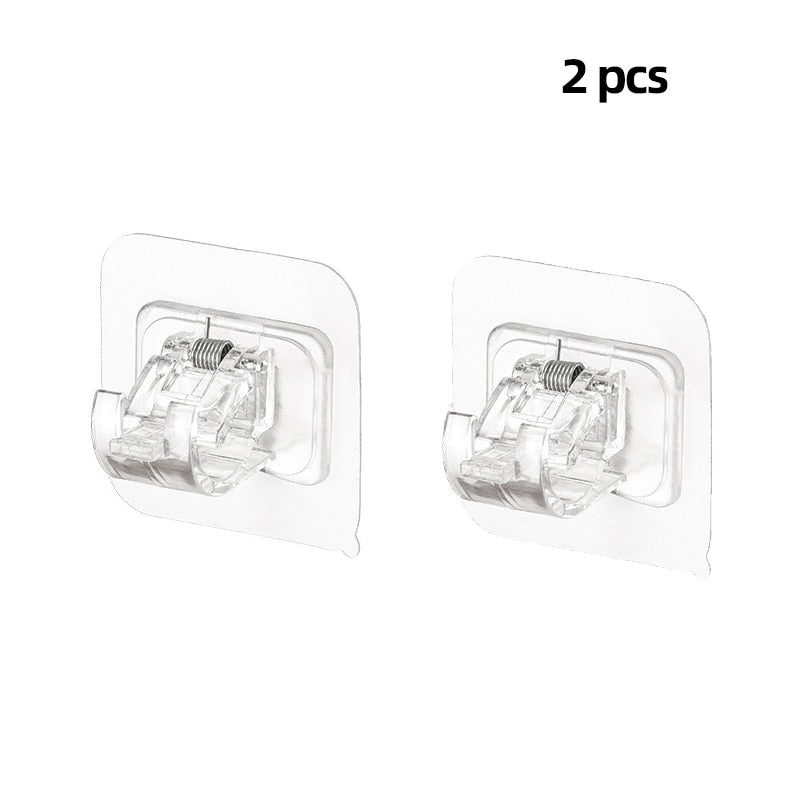 Lisslune | Self Adhesive Curtain Rod Holder