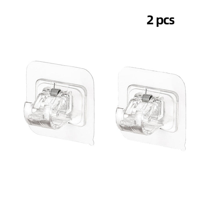 Lisslune | Self Adhesive Curtain Rod Holder