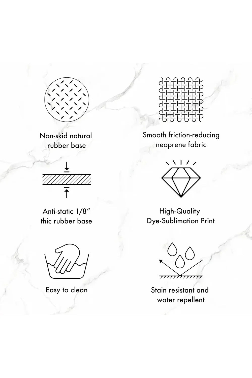 Lisslune | Tulip Desk Mat