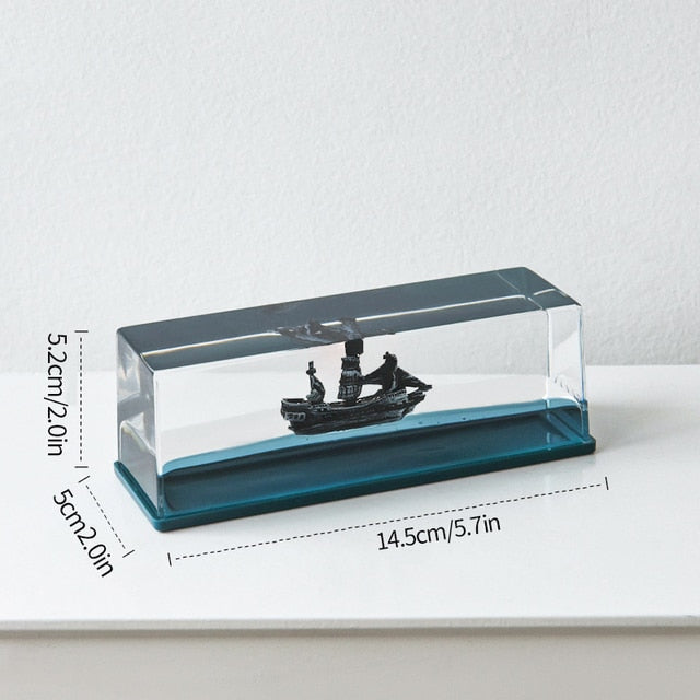 Lisslune | Cruise Ship Drift Glass Bottle