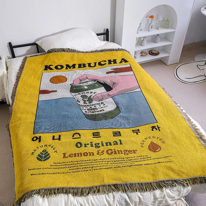 Lisslune | Kombucha Art Blanket