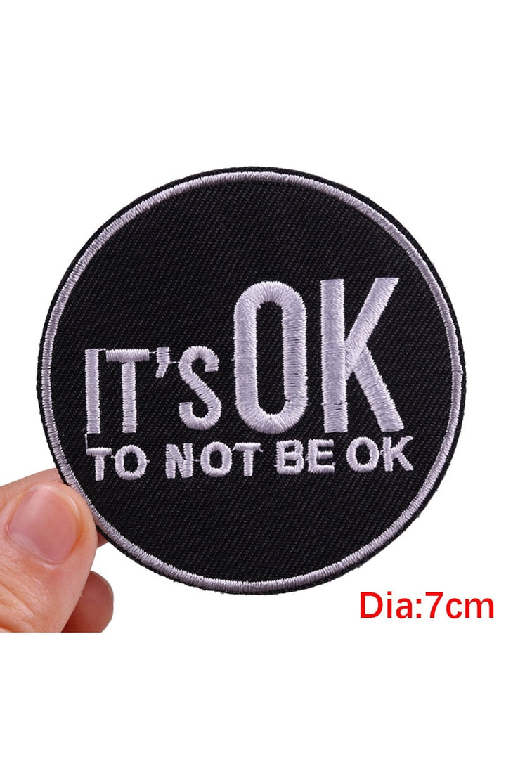 Lisslune | Ghost Style Embroidered Patch