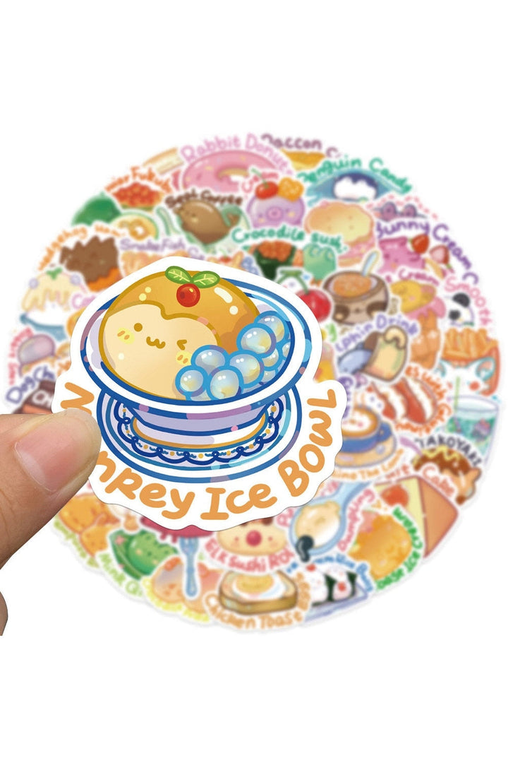 Lisslune | cute food stickers