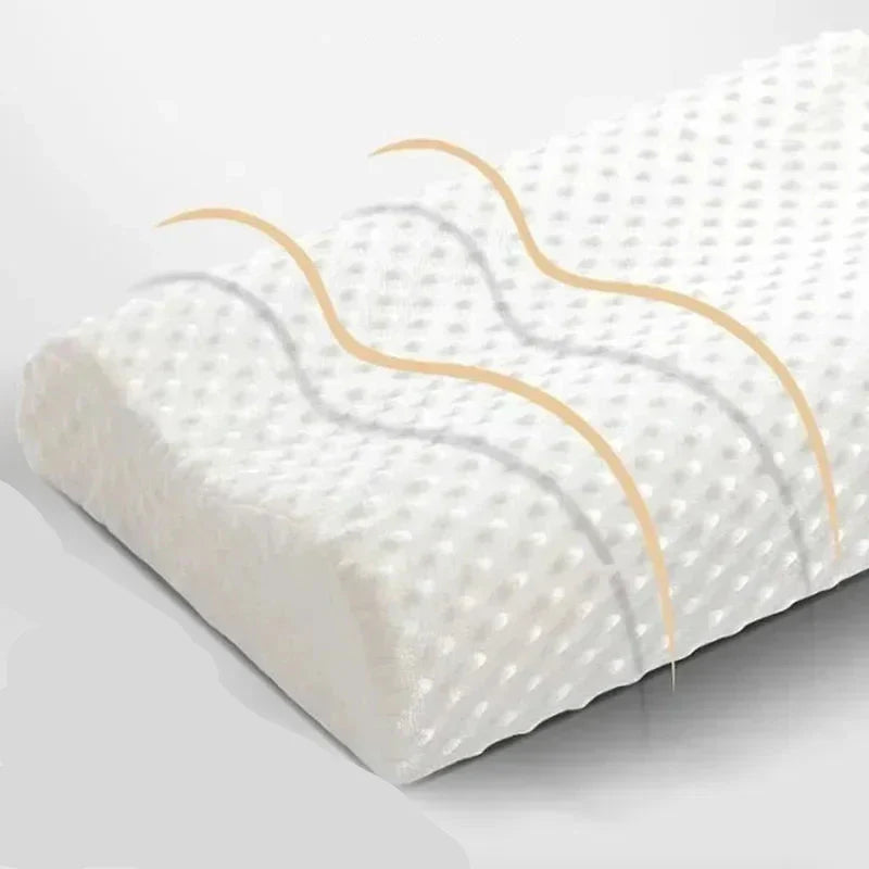 Lisslune | ContourEase adjustable memory foam pillow