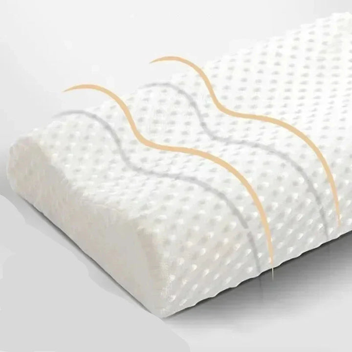 Lisslune | ContourEase adjustable memory foam pillow