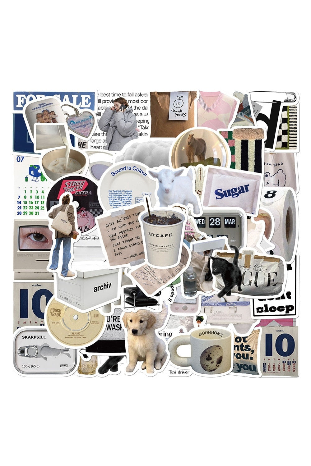 Lisslune | Fun Mixed Cartoon Stickers