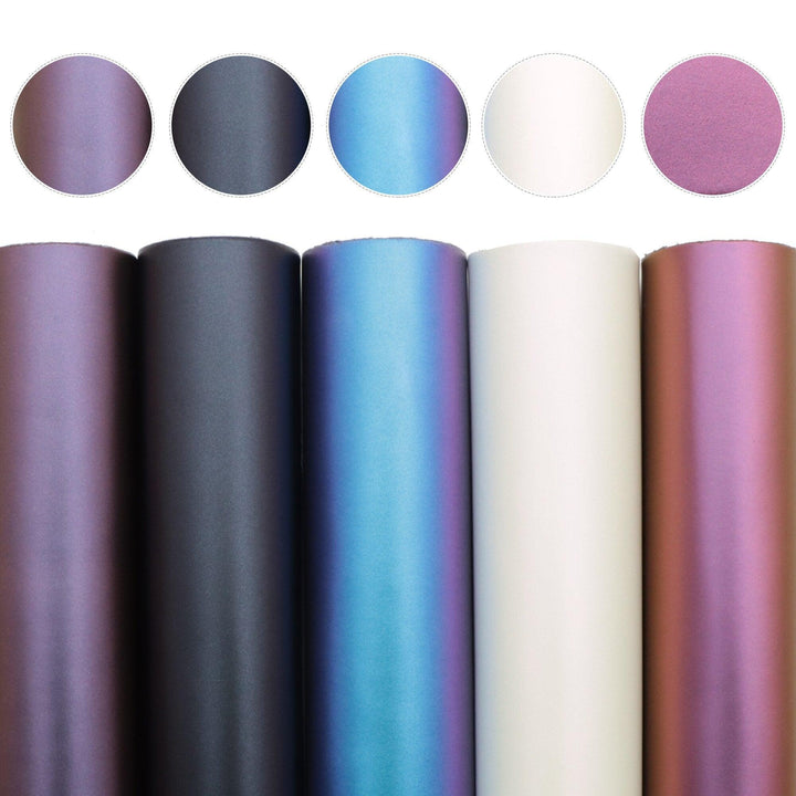 Lisslune | Sparkling Synthetic Leather Craft Set with Innovative Cutting Techniques