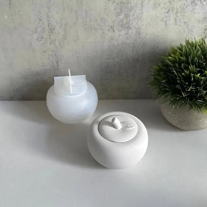Lisslune | Fruit-shaped DIY Silicone Candle Pot Mold for Jewelry Storage and Home Decoration