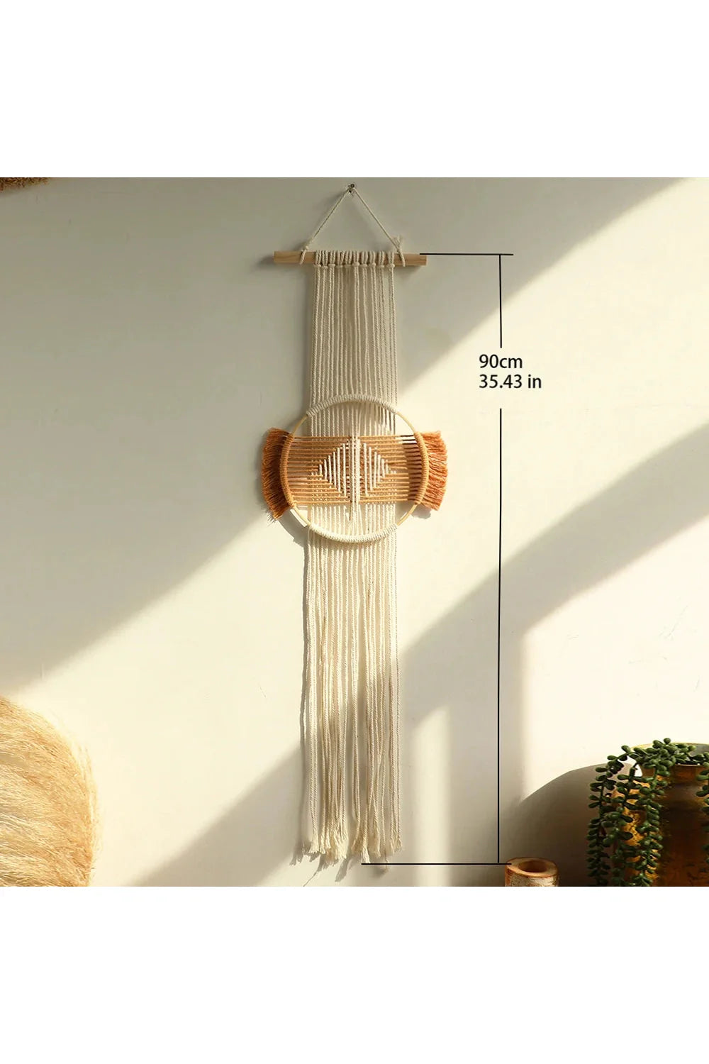 Lisslune | Brown Boho Macrame Art