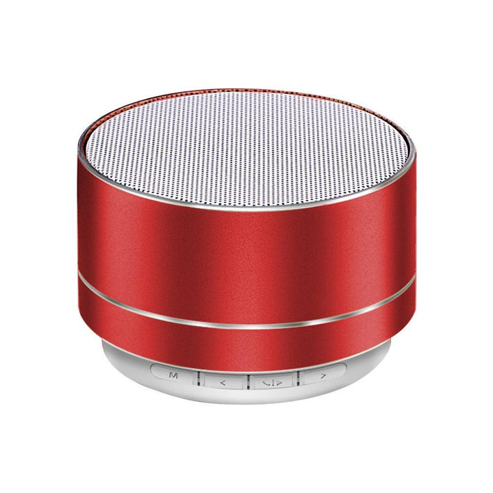 Lisslune | Compact Steel Gun Mini Bluetooth Speaker - Powerful Portable Subwoofer with Wireless Audio and Hands-Free Function