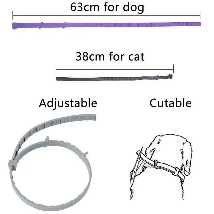 Lisslune | FLASHIELD COLLAR – Herbal flea & tick protection collar for dogs & cats