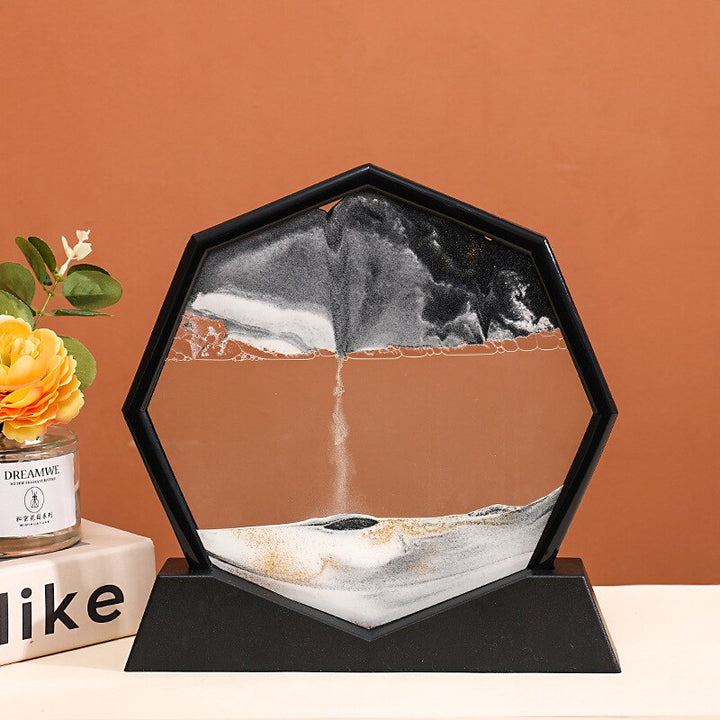 Lisslune | Deep Sea Flowing Hexagon Sand Decor