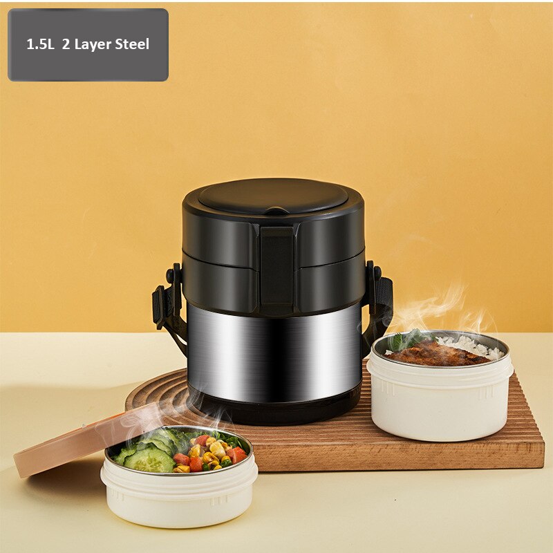 Lisslune | Meal Keeper Stainless Steel Lunch Box