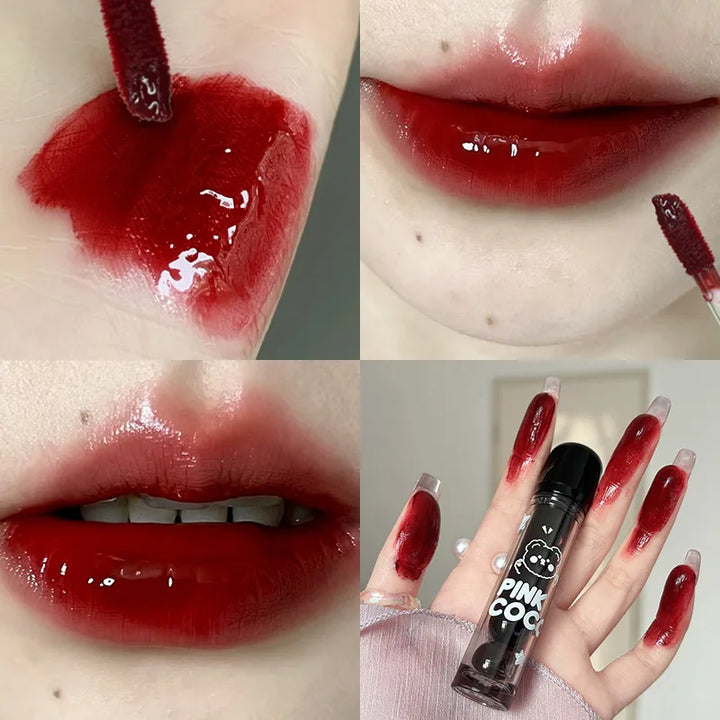Rynx | Mirror Water Lip Gloss Lip Glass Moisture Liquid Lipstick Clear Shade Makeup Korean Lip Balm Women Cosmetics