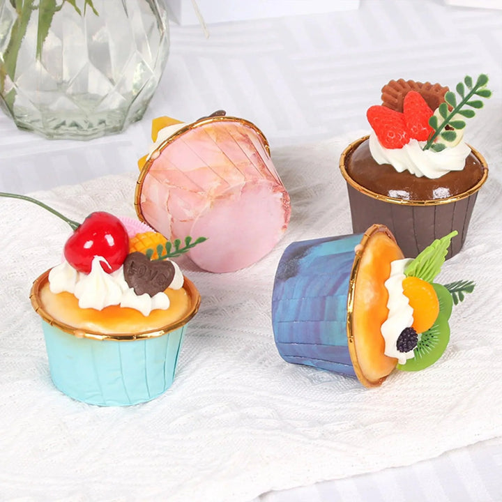 Lisslune | Set of 6 Life-Like Synthetic Pattern Decorations for Home and Event Enhancement