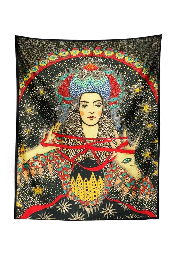 Lisslune | To The Girl Psychedelic Tapestry