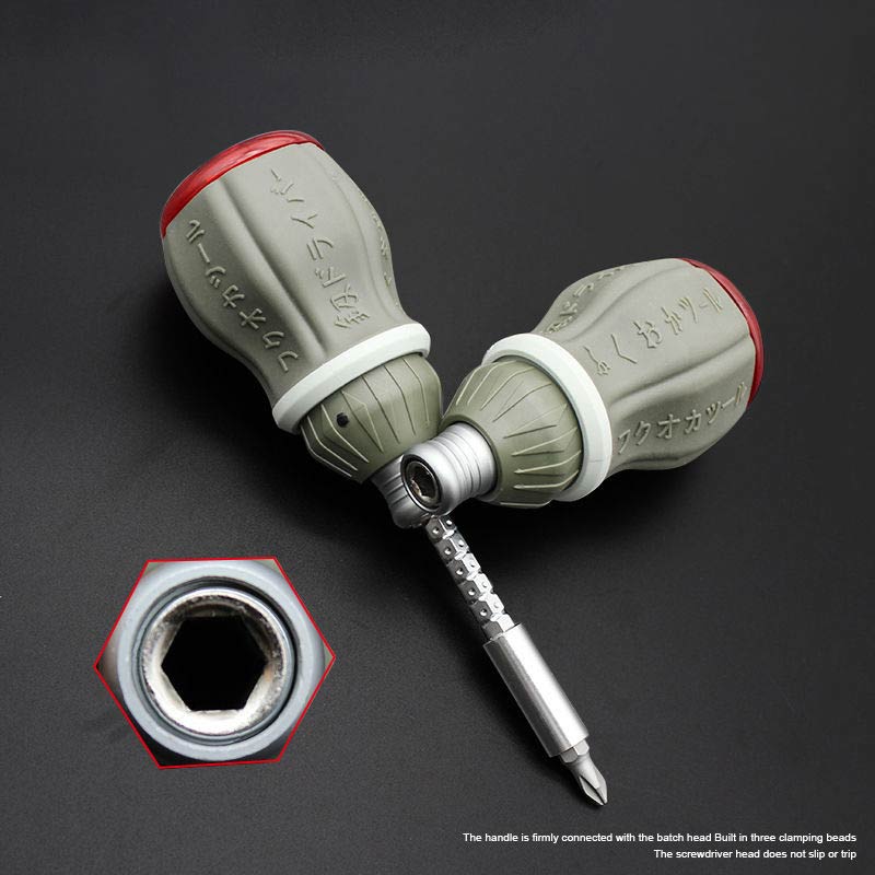 Lisslune | Telescopic Portable Magnetic Fix Flex Screwdriver Set