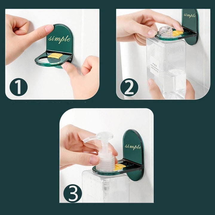 Lisslune | Minimal Self-Adhesive Bathroom Bottle Holder