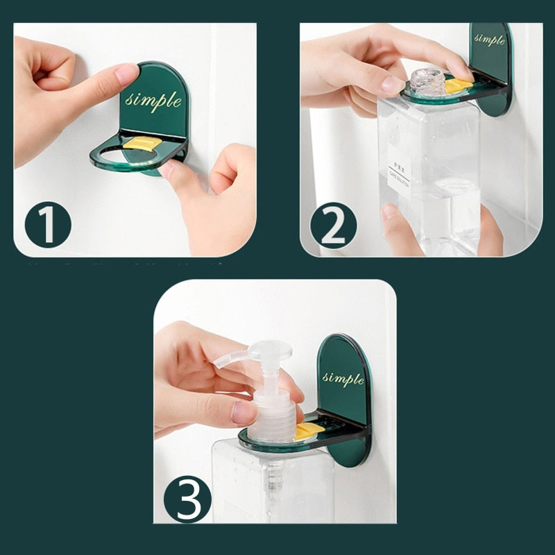 Lisslune | Minimal Self-Adhesive Bathroom Bottle Holder
