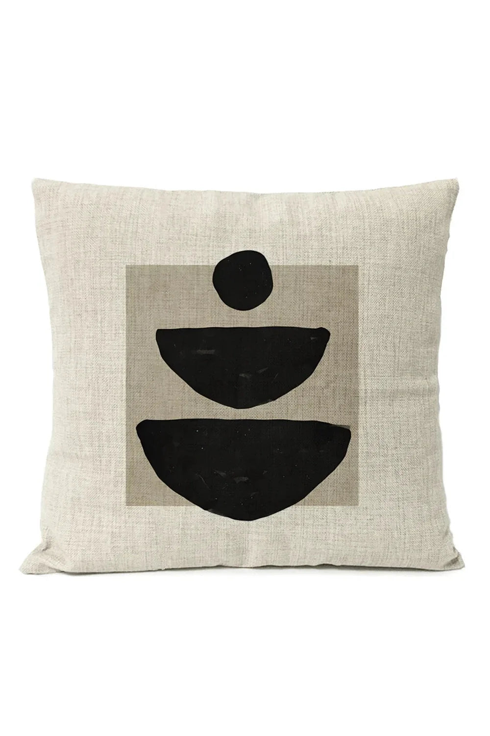 Lisslune | Black Geometric Pillowcase