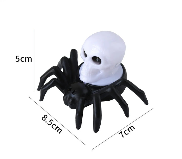 Rynx | Halloween Decoration Pumpkin Lantern Ornament LED Electronic Candle Light Party Supplies Decoration Prop Spider Night Light