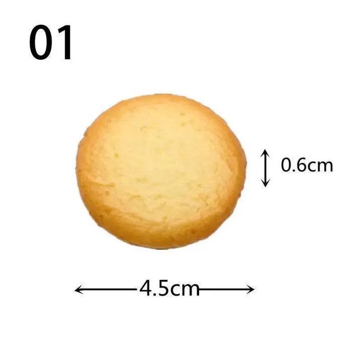Lisslune | Life-like Cookie Display Collection - 16 realistic models for bakery windows and photography