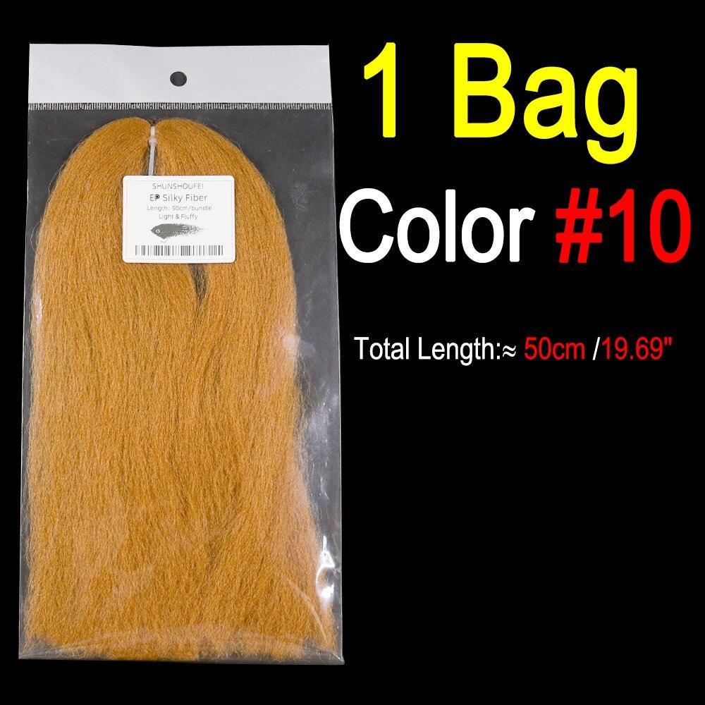 Lisslune | Vivid Synthetic Hair Fly Tying Material - High-Quality Fiber for Authentic Fly Designs