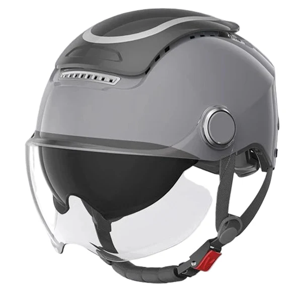 Lisslune | Open Face Motorcycle Helmet with Dual Lenses & Breathable Summer Design – RiderMax