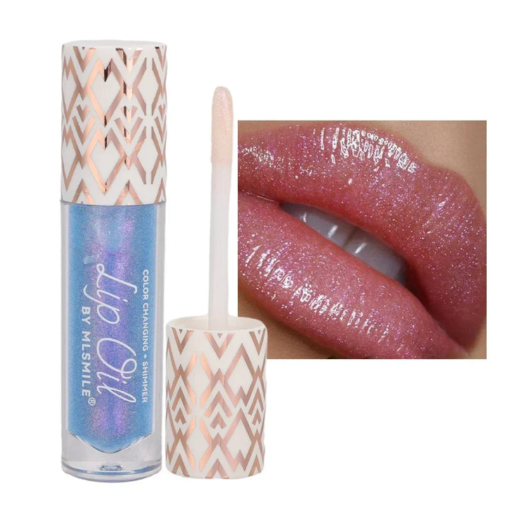Rynx | Transparent Glitter Lipstick Women Makeup Diamond Shiny Long-lasting Waterproof Liquid Lipstick Non-sticky Glitter Lip Cosmetics