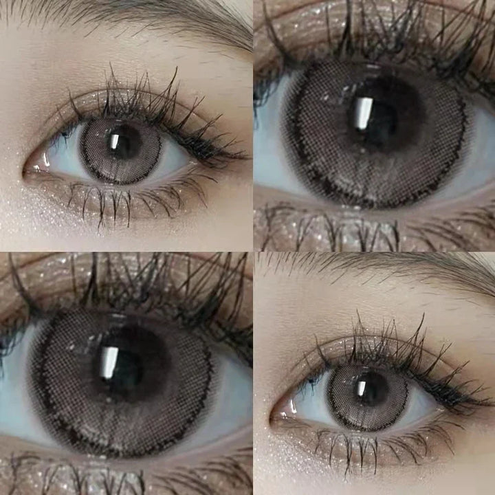 Rynx | Natural Color Lens Eyes 2 Pieces Annual Color Contact Lenses For Eye Beauty Red Fashion Large Diameter Animation Lens Cosmetics