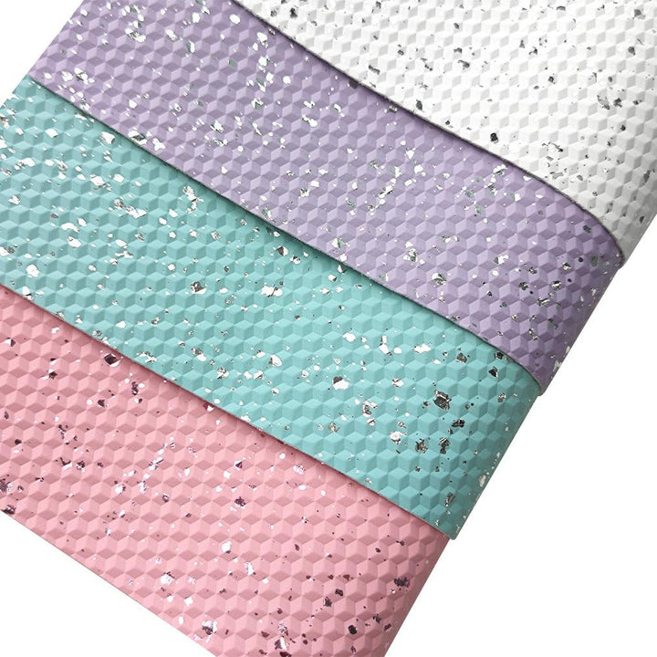 Lisslune | Luxe Diamond Pattern Extra-Large Faux Leather Craft Sheet - 0.8MM Thickness