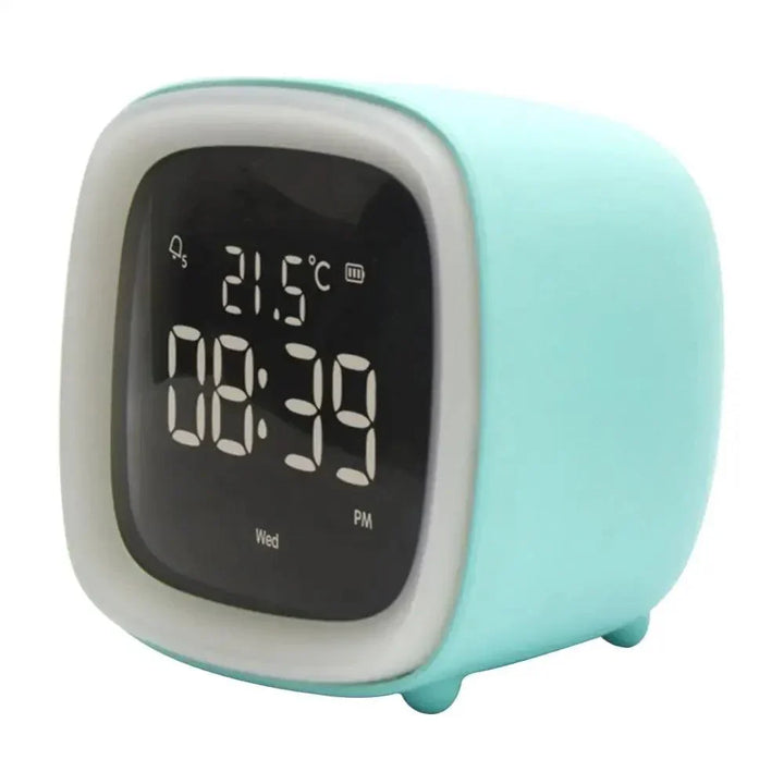 Lisslune | Cartoon Bunny LED Alarm Clock with Night Light – Rechargeable, Cute Digital Display for Kids & Bedrooms