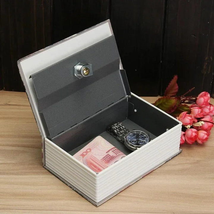 Lisslune | Secret Book Safe with Combination Lock for Hidden Valuable Items